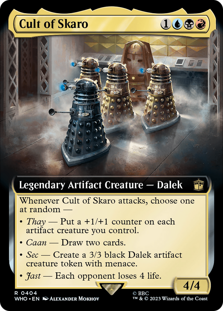 Cult of Skaro (Extended Art) [Doctor Who] | Sanctuary Gaming