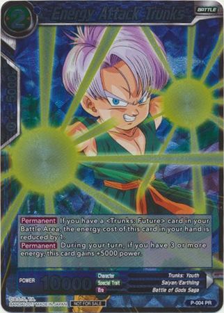Energy Attack Trunks (P-004) [Promotion Cards] | Sanctuary Gaming