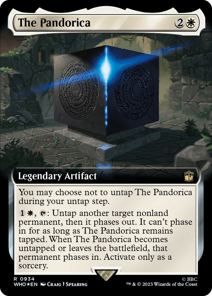 The Pandorica (Extended Art) (Surge Foil) [Doctor Who] | Sanctuary Gaming