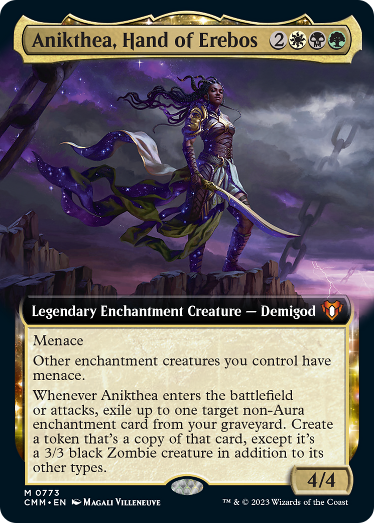 Anikthea, Hand of Erebos (Extended Art) [Commander Masters] | Sanctuary Gaming