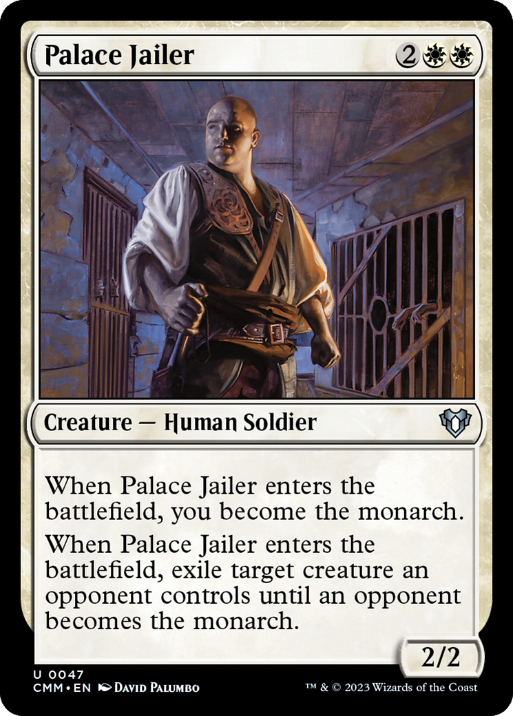 Palace Jailer [Commander Masters] | Sanctuary Gaming