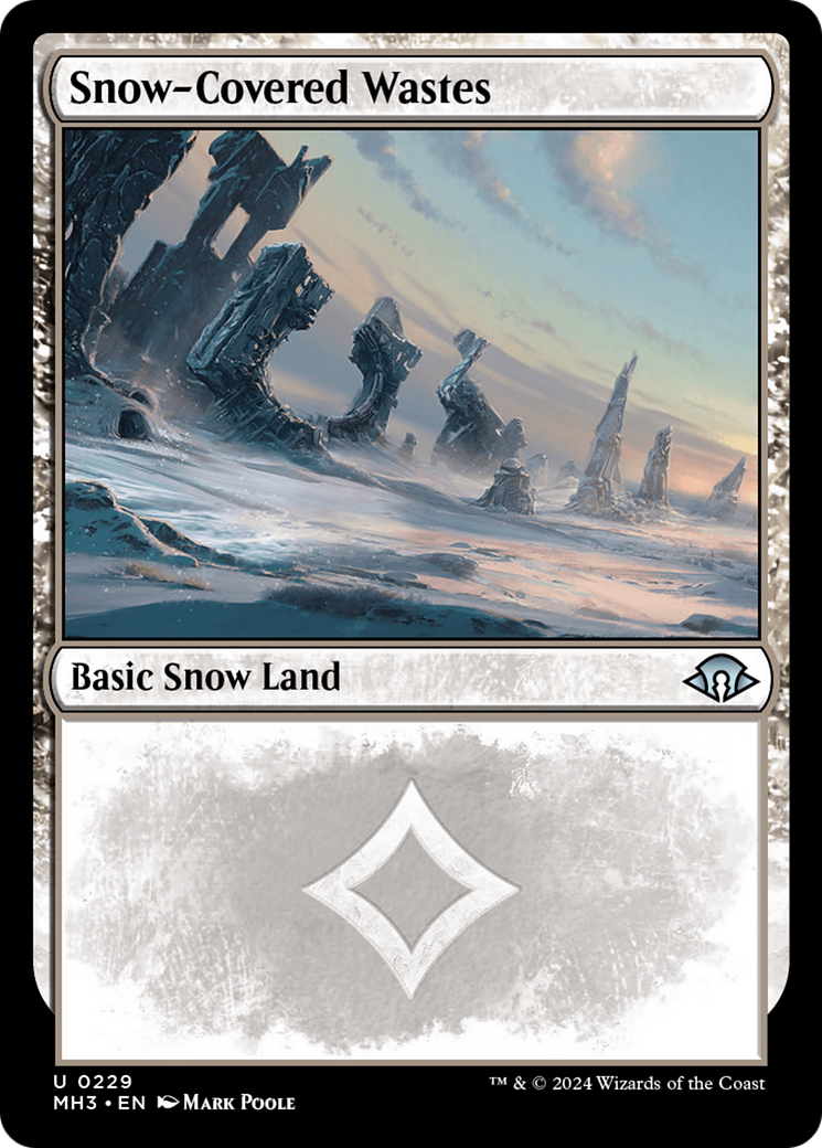 Snow-Covered Wastes (0229) [Modern Horizons 3] | Sanctuary Gaming