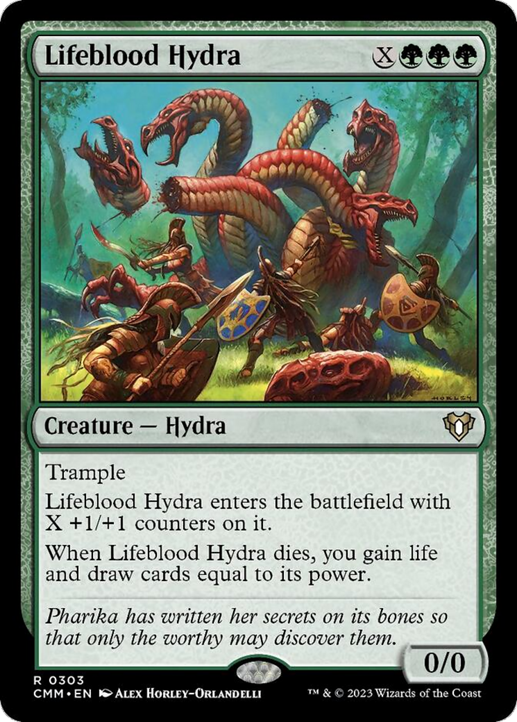 Lifeblood Hydra [Commander Masters] | Sanctuary Gaming
