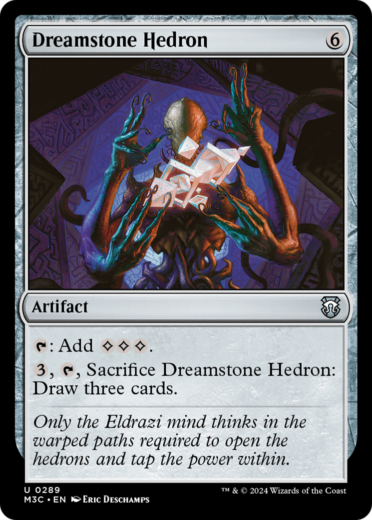Dreamstone Hedron (Ripple Foil) [Modern Horizons 3 Commander] | Sanctuary Gaming