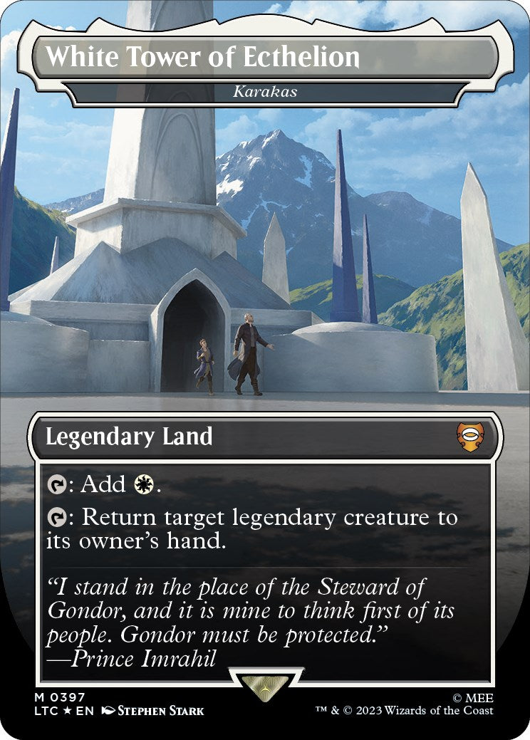 White Tower of Ecthelion - Karakas (Surge Foil Realms and Relics) [The Lord of the Rings: Tales of Middle-Earth Commander] | Sanctuary Gaming