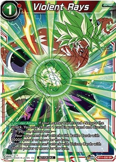 Violent Rays (BT11-030) [Tournament Promotion Cards] | Sanctuary Gaming