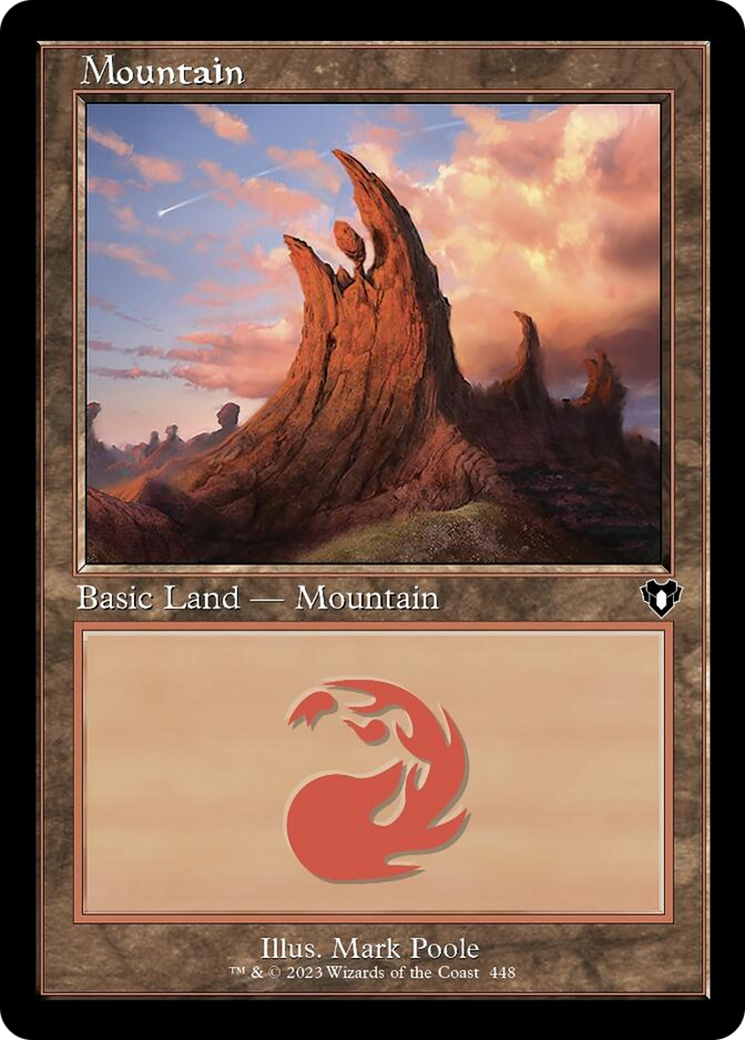 Mountain (448) (Retro) [Commander Masters] | Sanctuary Gaming