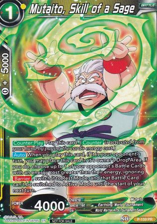 Mutaito, Skill of a Sage (Power Booster) (P-159) [Promotion Cards] | Sanctuary Gaming