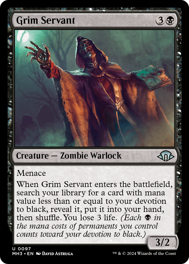 Grim Servant [Modern Horizons 3] | Sanctuary Gaming