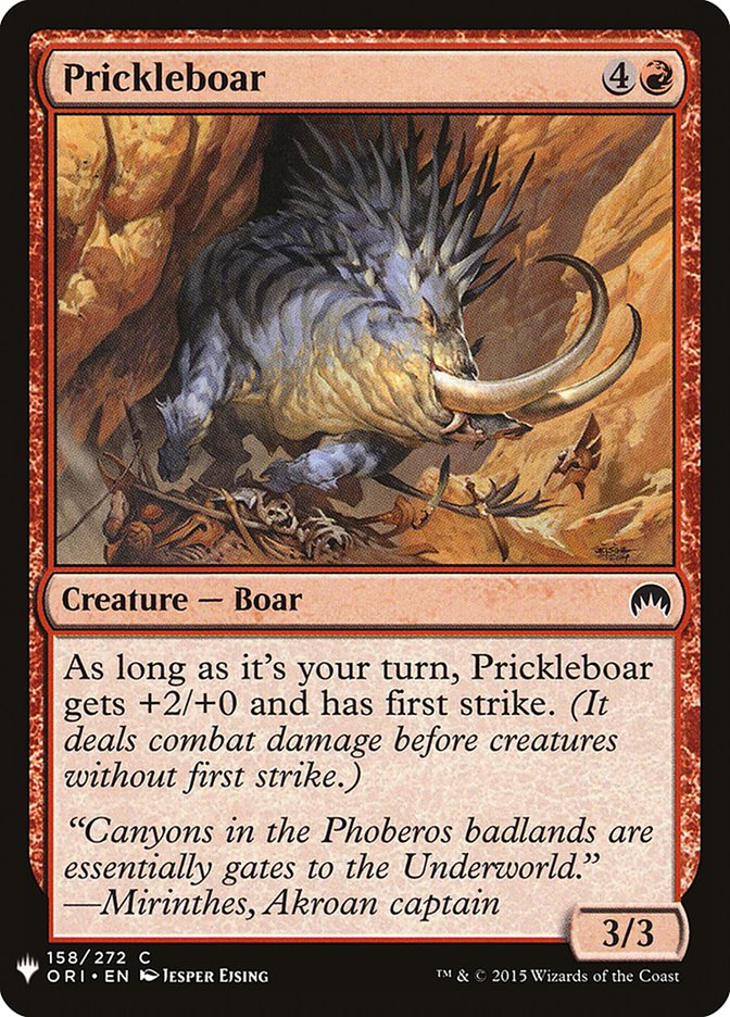 Prickleboar [Mystery Booster] | Sanctuary Gaming