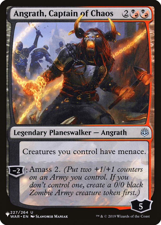 Angrath, Captain of Chaos [The List] | Sanctuary Gaming