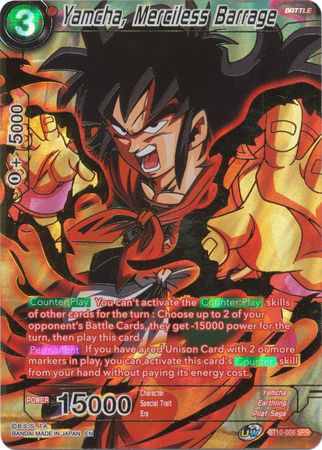 Yamcha, Merciless Barrage (SPR) (BT10-008) [Rise of the Unison Warrior 2nd Edition] | Sanctuary Gaming