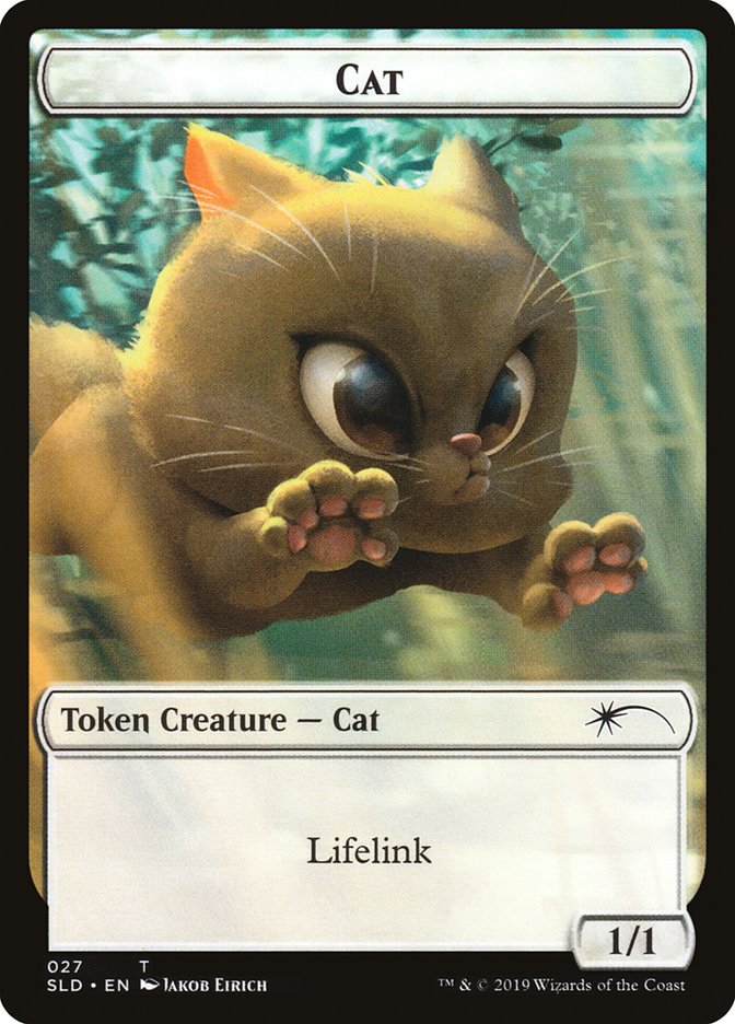 Cat (27) // Cat (28) Double-Sided Token [Secret Lair Drop Series] | Sanctuary Gaming