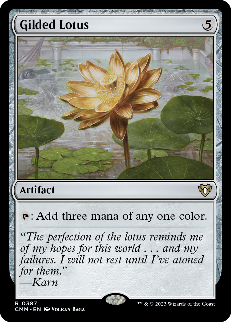 Gilded Lotus [Commander Masters] | Sanctuary Gaming