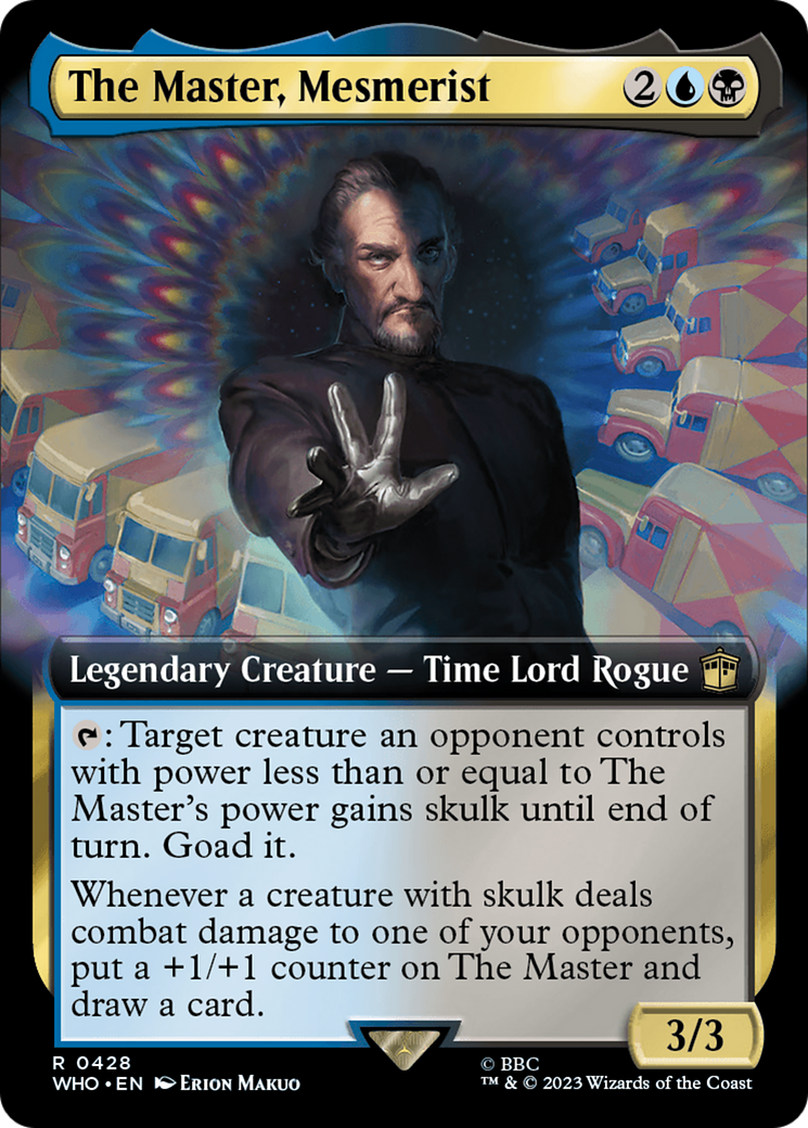 The Master, Mesmerist (Extended Art) [Doctor Who] | Sanctuary Gaming