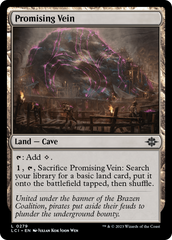 Promising Vein [The Lost Caverns of Ixalan] | Sanctuary Gaming