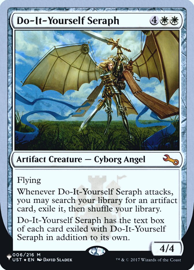 Do-It-Yourself Seraph (Unfinity Foil Edition) [The List] | Sanctuary Gaming