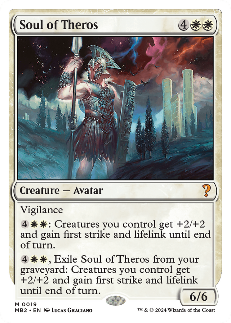 Soul of Theros (White Border) [Mystery Booster 2] | Sanctuary Gaming