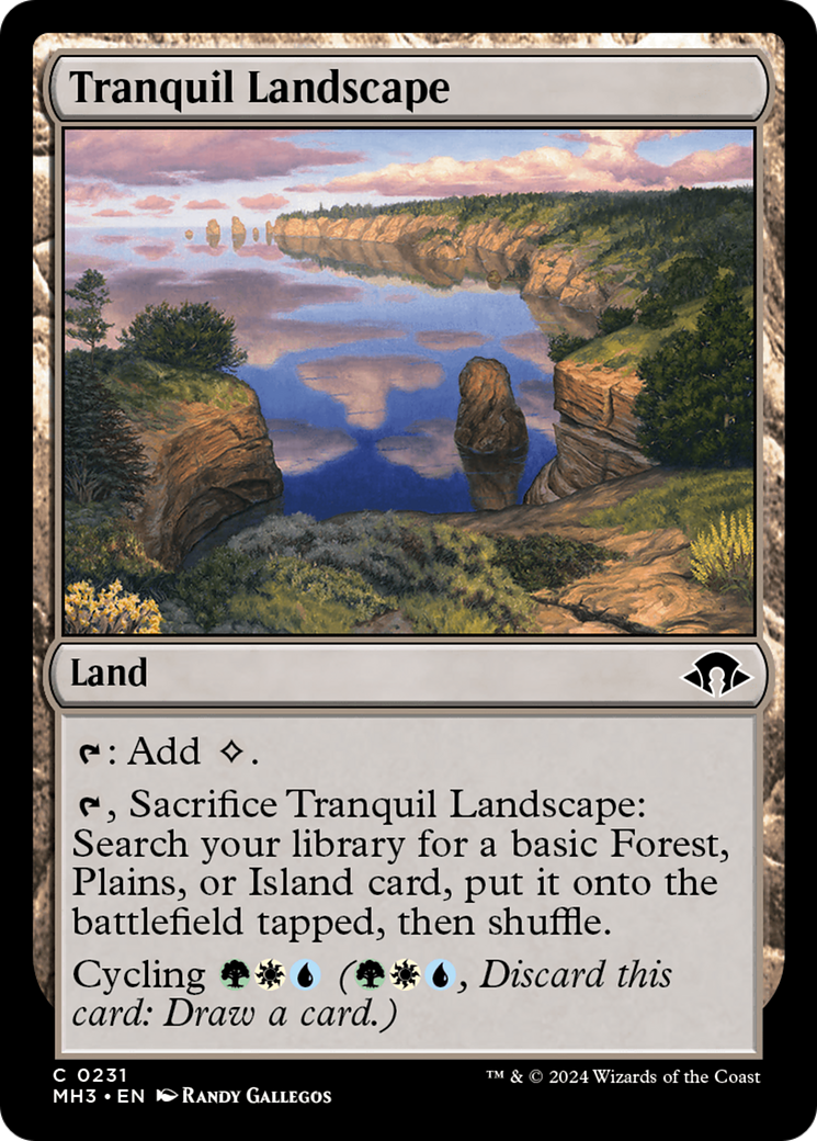 Tranquil Landscape [Modern Horizons 3] | Sanctuary Gaming