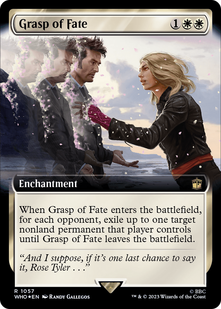 Grasp of Fate (Extended Art) (Surge Foil) [Doctor Who] | Sanctuary Gaming
