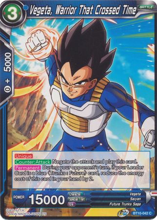 Vegeta, Warrior That Crossed Time (BT10-042) [Rise of the Unison Warrior 2nd Edition] | Sanctuary Gaming