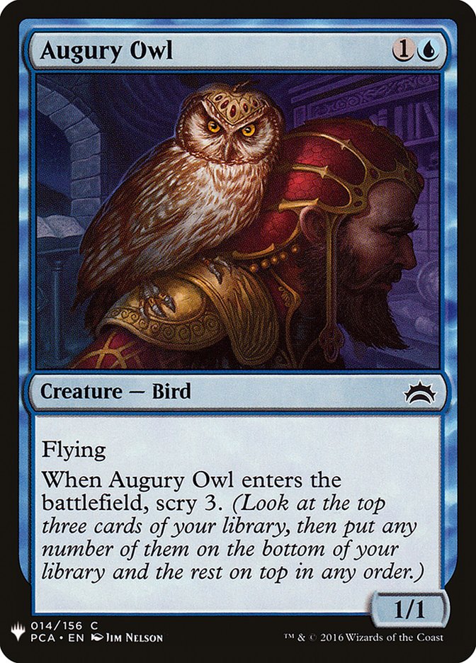 Augury Owl [Mystery Booster] | Sanctuary Gaming