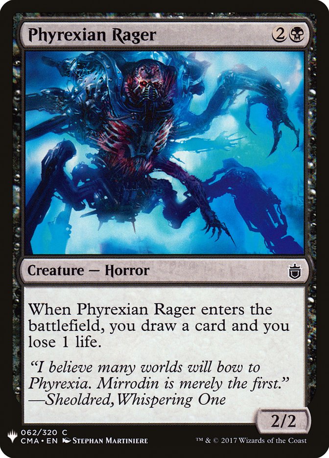 Phyrexian Rager [Mystery Booster] | Sanctuary Gaming