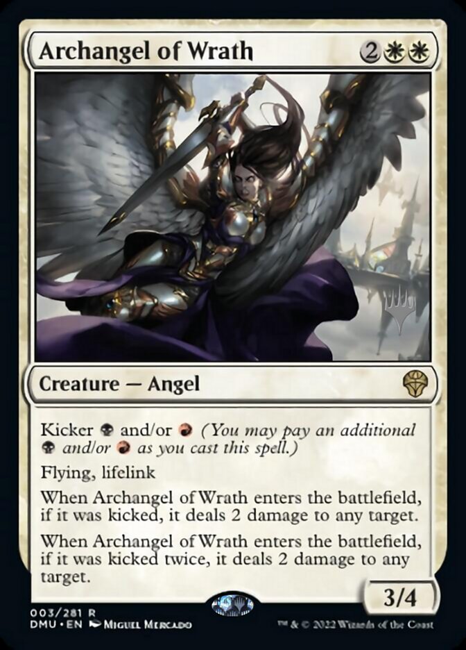 Archangel of Wrath (Promo Pack) [Dominaria United Promos] | Sanctuary Gaming