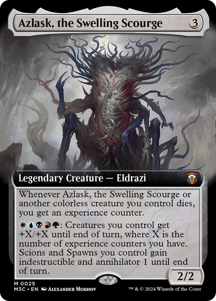 Azlask, the Swelling Scourge (Extended Art) [Modern Horizons 3 Commander] | Sanctuary Gaming