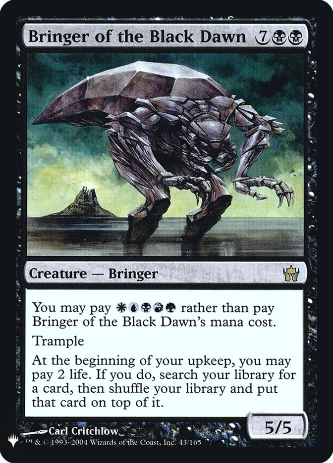 Bringer of the Black Dawn [Mystery Booster] | Sanctuary Gaming