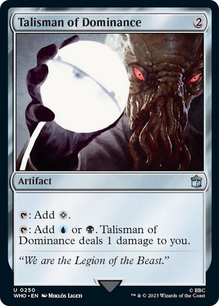 Talisman of Dominance [Doctor Who] | Sanctuary Gaming