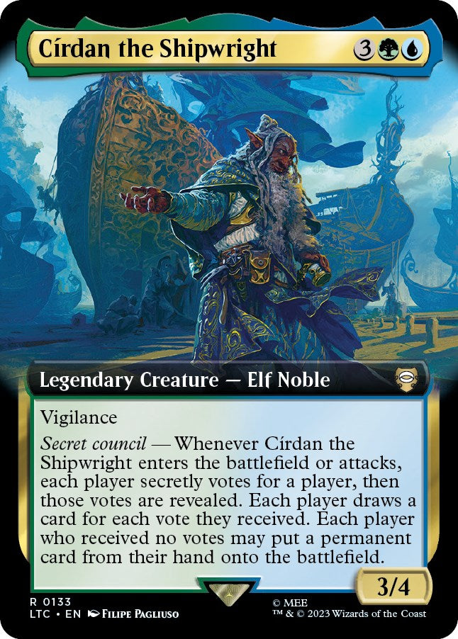 Cirdan the Shipwright (Extended Art) [The Lord of the Rings: Tales of Middle-Earth Commander] | Sanctuary Gaming