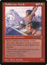 Balduvian Horde (Oversized) [Oversize Cards] | Sanctuary Gaming