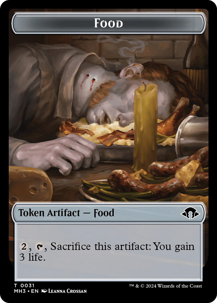 Eldrazi Spawn // Food Double-Sided Token [Modern Horizons 3 Tokens] | Sanctuary Gaming
