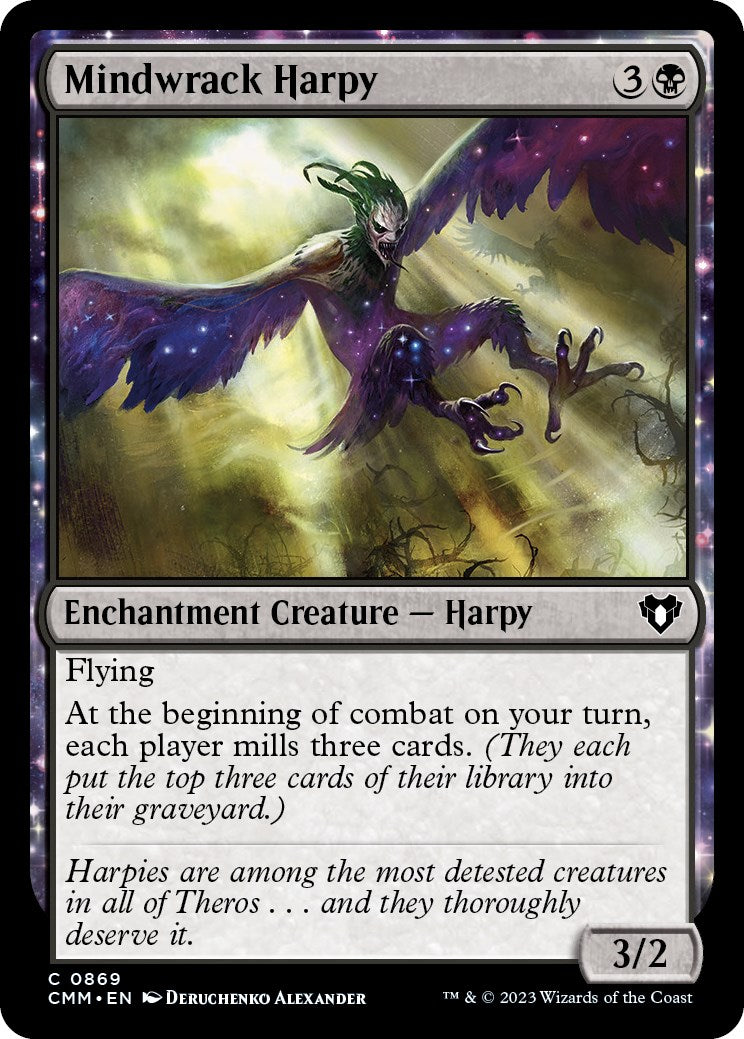 Mindwrack Harpy [Commander Masters] | Sanctuary Gaming