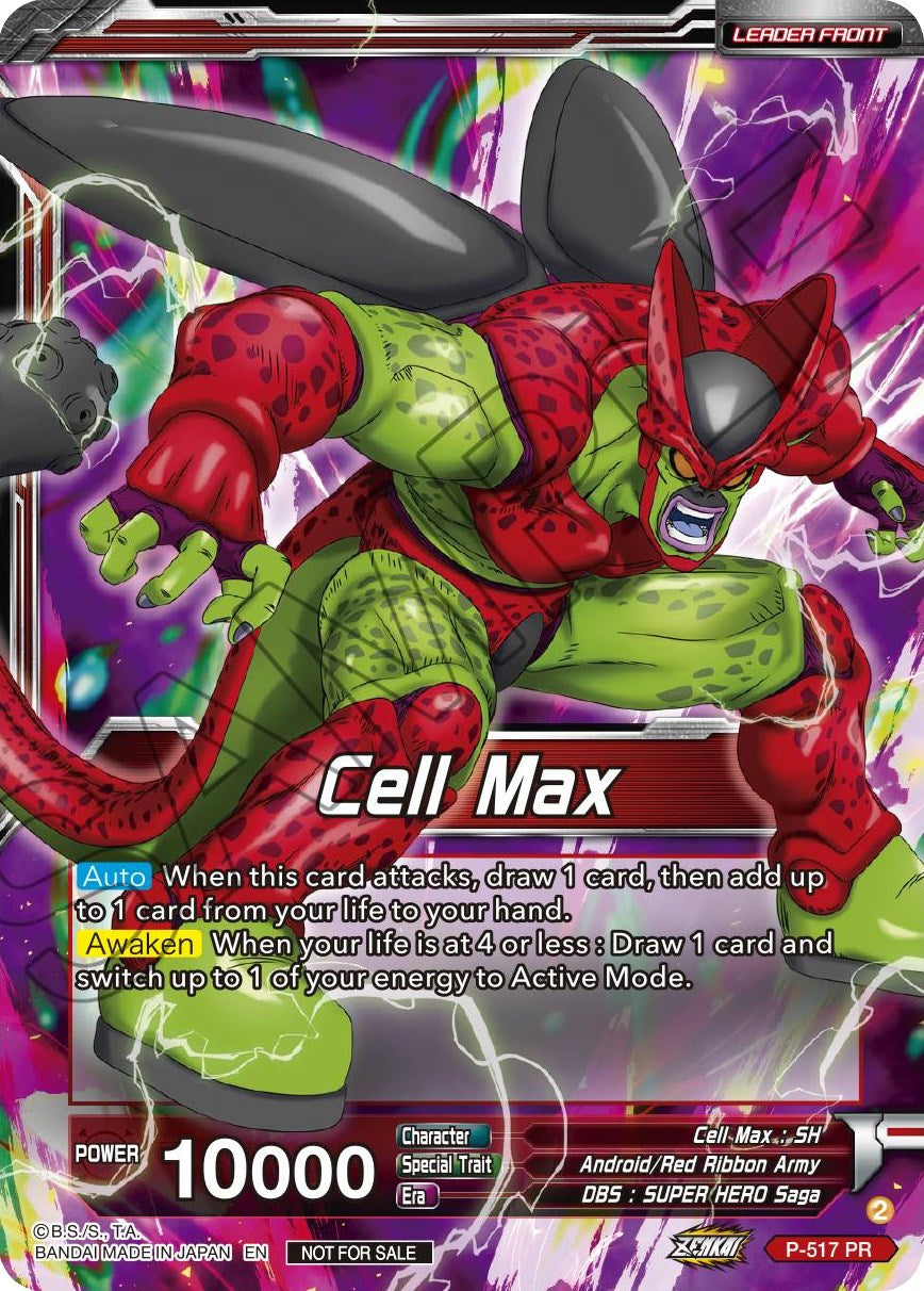 Cell Max // Cell Max, Devouring the Earth (Gold-Stamped) (P-517) [Promotion Cards] | Sanctuary Gaming