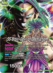 Broly & Paragus // SS Broly, Devil of Destruction (BT22-055) [Critical Blow] | Sanctuary Gaming