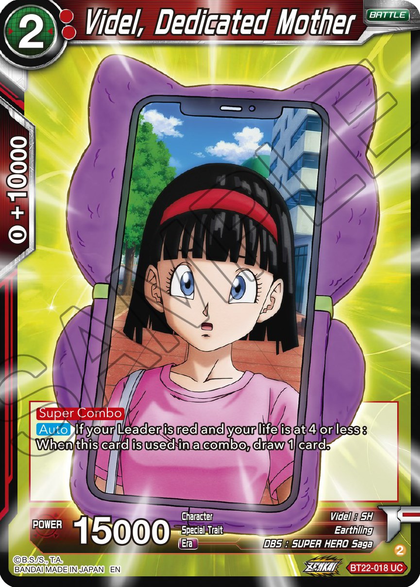 Videl, Dedicated Mother (BT22-018) [Critical Blow] | Sanctuary Gaming