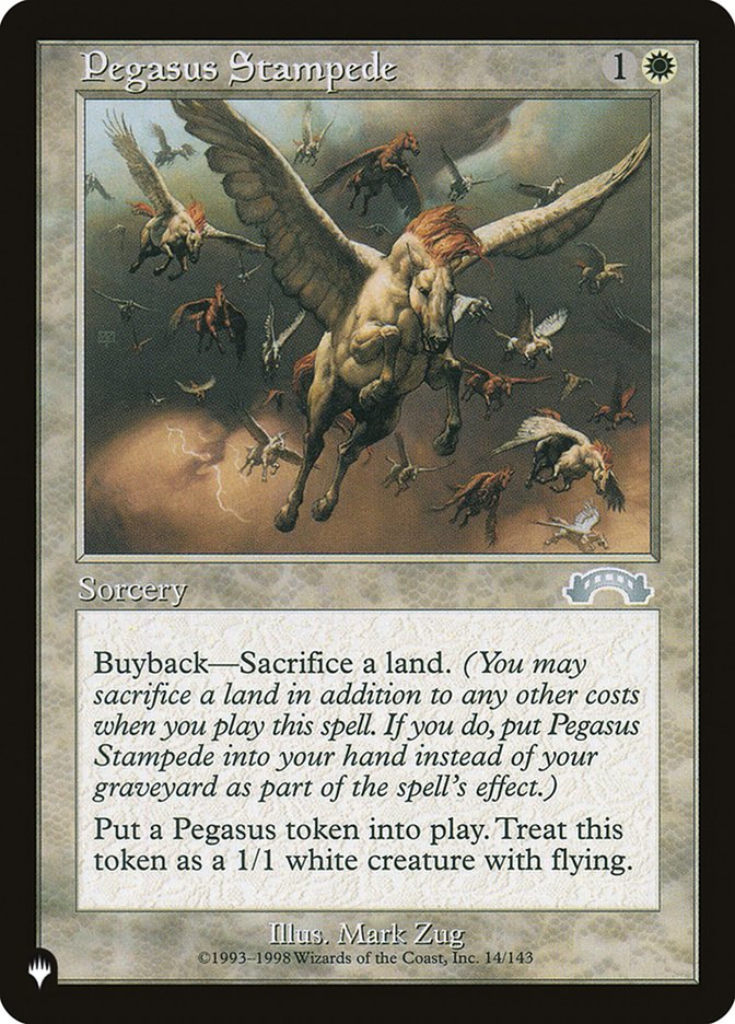 Pegasus Stampede [The List] | Sanctuary Gaming