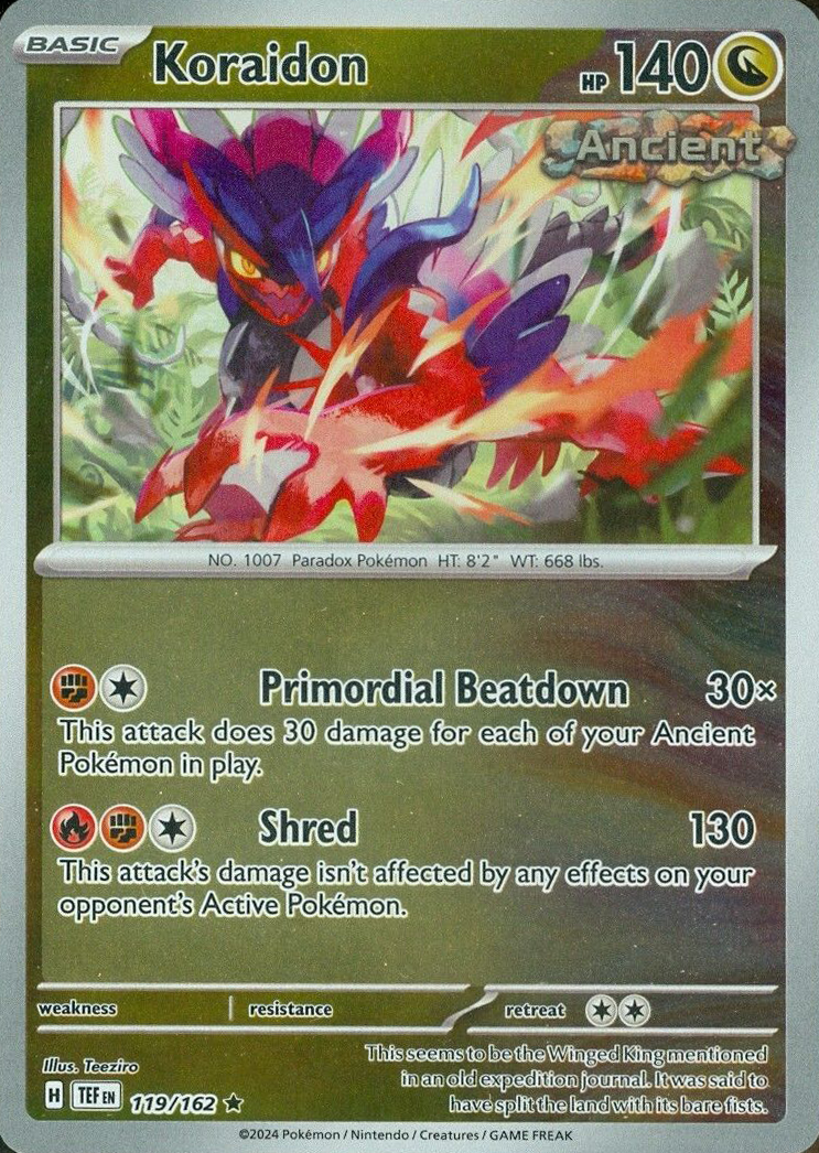 Koraidon (119/162) [Scarlet & Violet: Temporal Forces] | Sanctuary Gaming