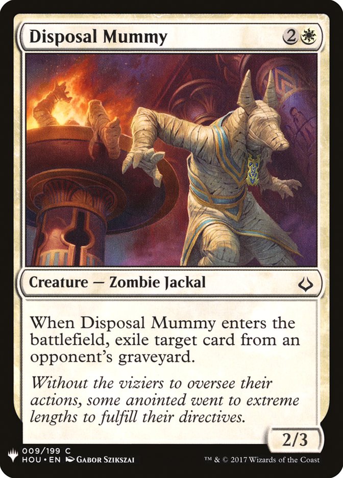 Disposal Mummy [Mystery Booster] | Sanctuary Gaming