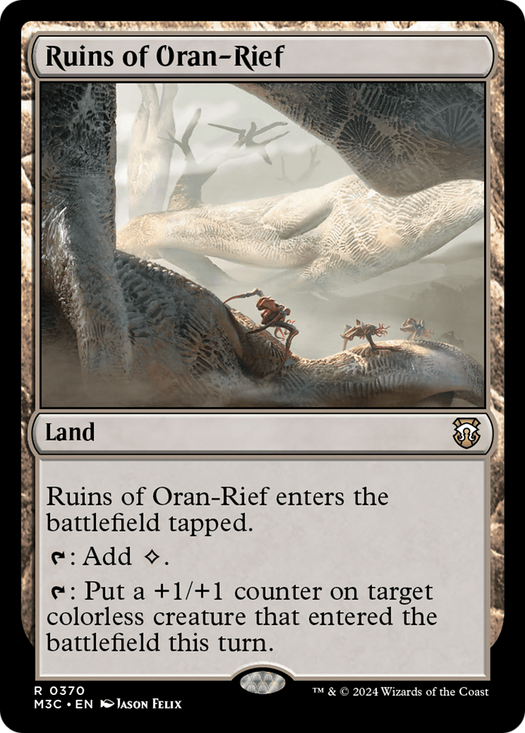 Ruins of Oran-Rief (Ripple Foil) [Modern Horizons 3 Commander] | Sanctuary Gaming