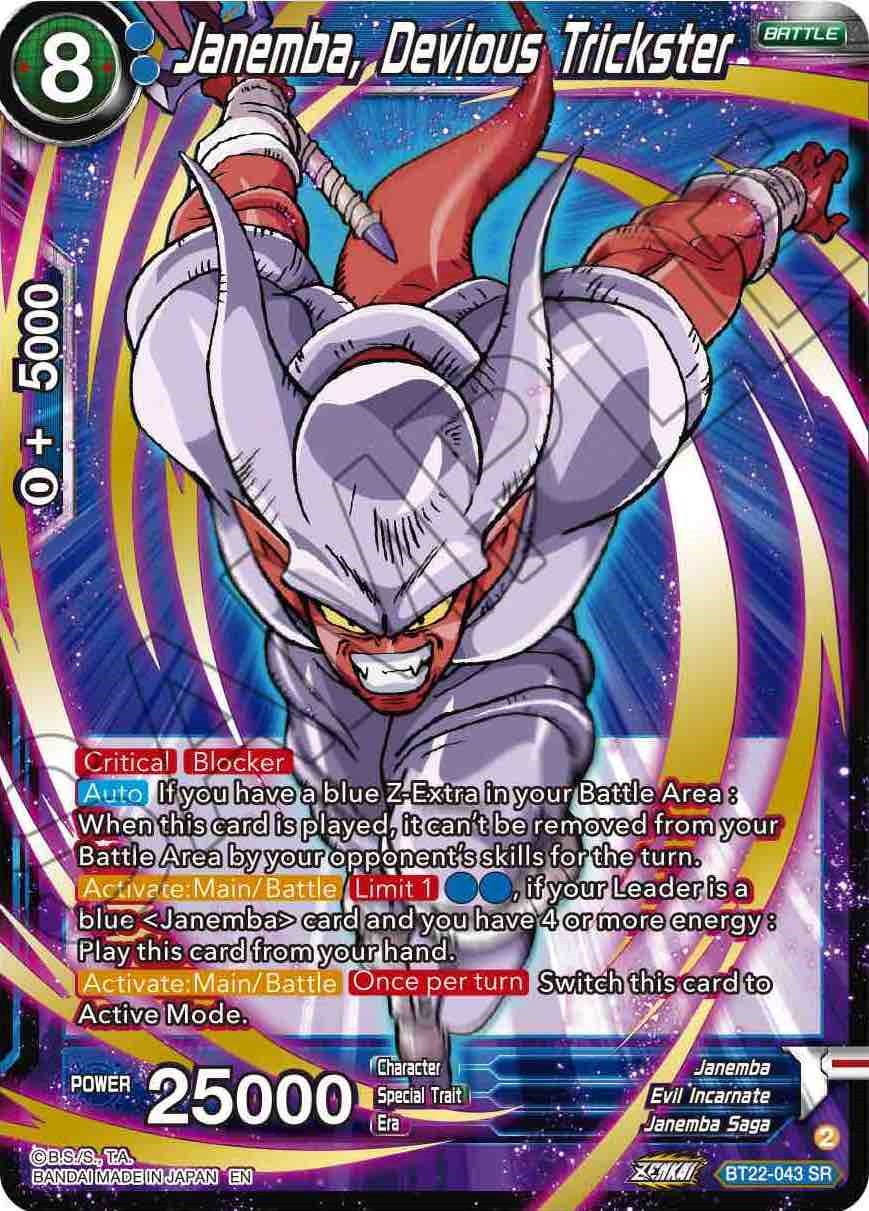 Janemba, Devious Trickster (BT22-043) [Critical Blow] | Sanctuary Gaming