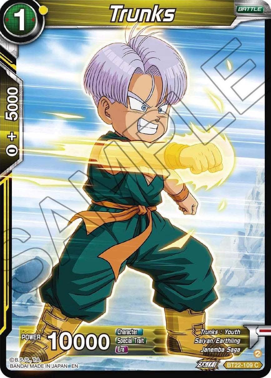 Trunks (BT22-109) [Critical Blow] | Sanctuary Gaming