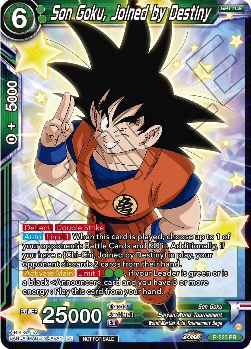 Son Goku, Joined by Destiny (Zenkai Series Tournament Pack Vol.5) (P-525) [Tournament Promotion Cards] | Sanctuary Gaming