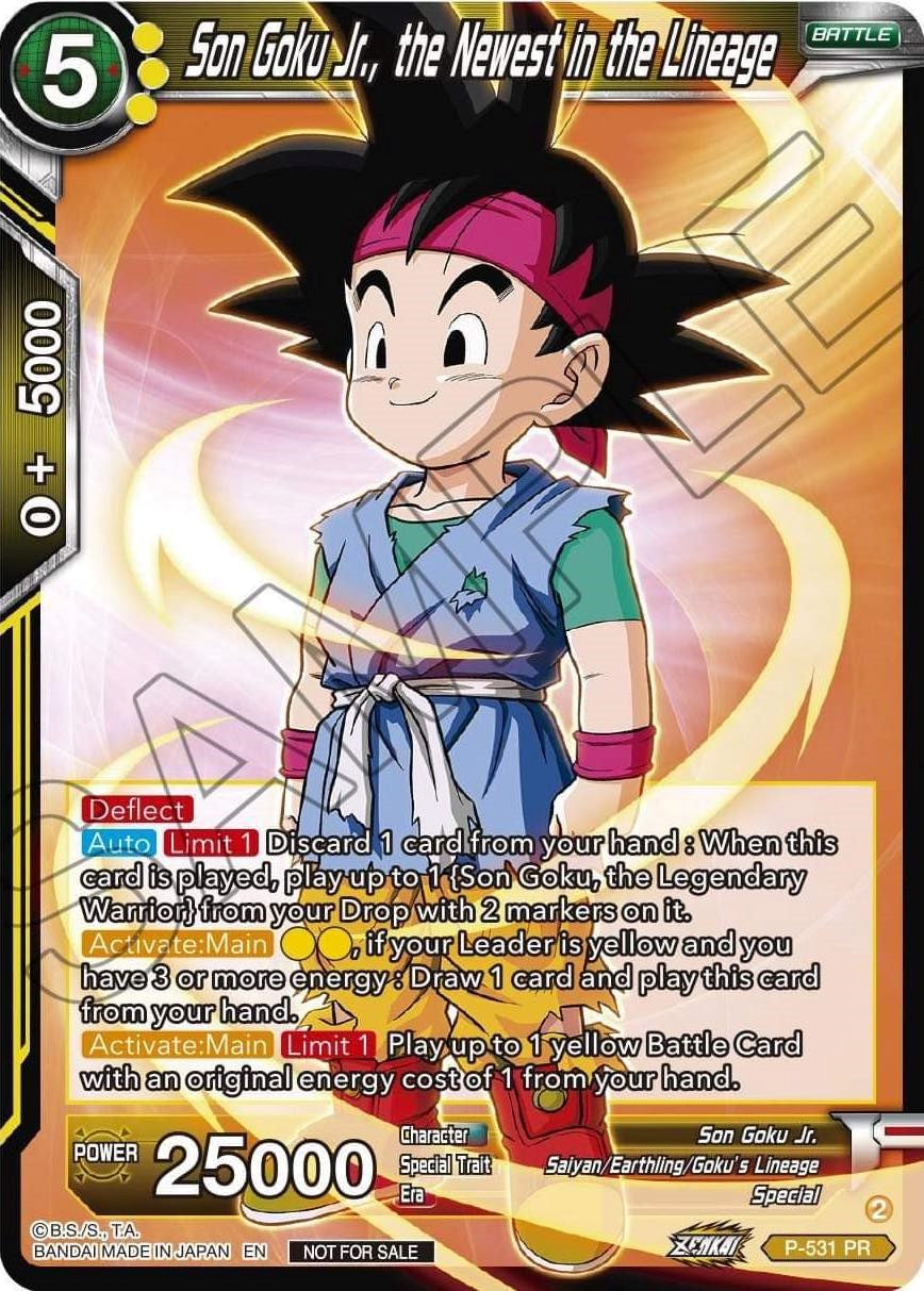 Son Goku Jr., the Newest in the Lineage (Zenkai Series Tournament Pack Vol.5) (P-531) [Tournament Promotion Cards] | Sanctuary Gaming