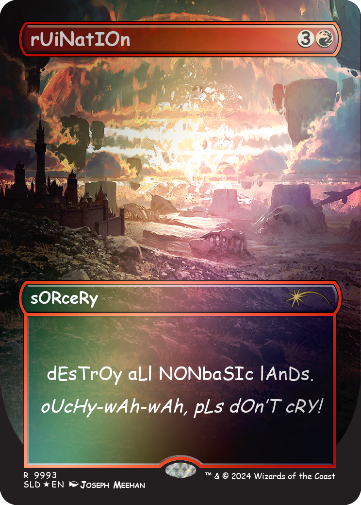 rUiNatIOn (Rainbow Foil) [Secret Lair Drop Series] | Sanctuary Gaming