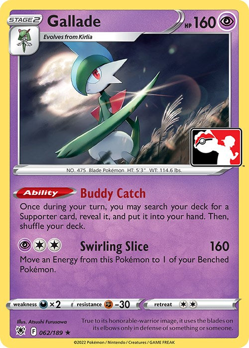 Gallade (062/189) [Prize Pack Series Three] | Sanctuary Gaming