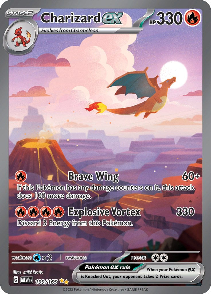 Charizard ex (199/165) [Scarlet & Violet: 151] | Sanctuary Gaming