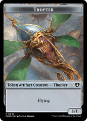 Thopter // Graveborn Double-Sided Token [Commander Masters Tokens] | Sanctuary Gaming